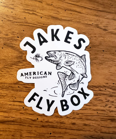 JFB Fish Logo Sticker